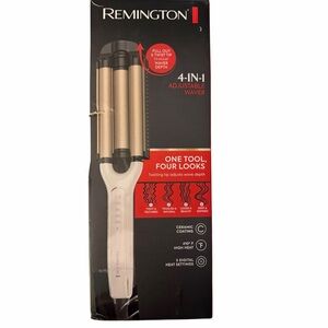 Remington Pro 4-in-1 Adjustable Hair Waver - New / Damaged Box